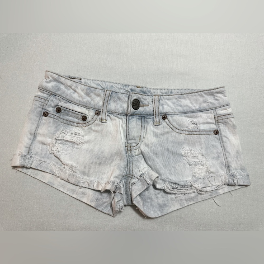Vintage Y2K American Eagle denim shorts-00